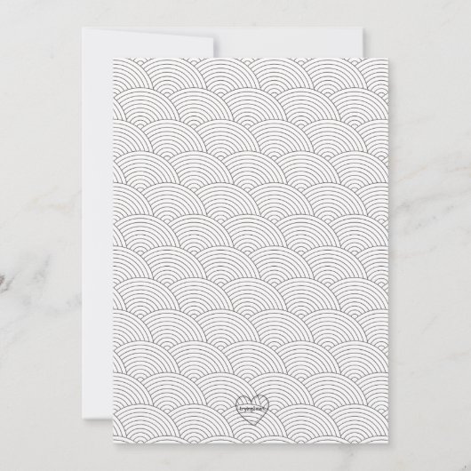 Come Roll With Us Sushi birthday  招待状 (裏面)