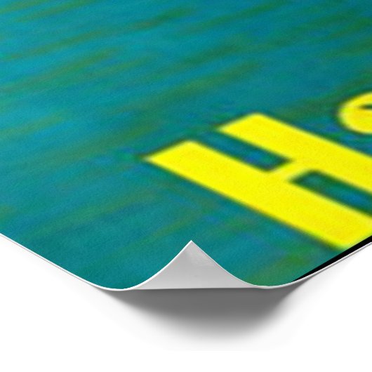 Come to Hawaii vintage poster ポスター (角)