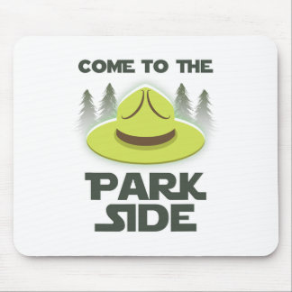 Come To The Park Side National Park Camping Enthus マウスパッド