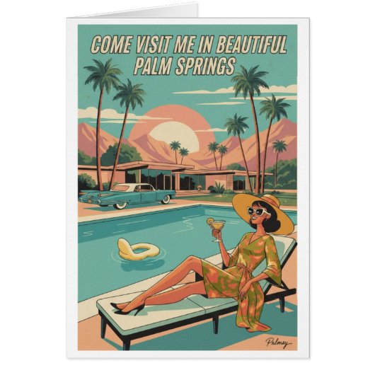 Come Visit Me In Beautiful Palm Springs (正面)