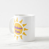 Comece Seu Dia com Brilho: Caneca Boker Tov コーヒーマグカップ (正面左)