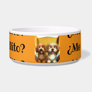 Comedero con personalidad “Amiguitas Peludas” ボウル