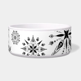 comedero para perro con mandalas ボウル