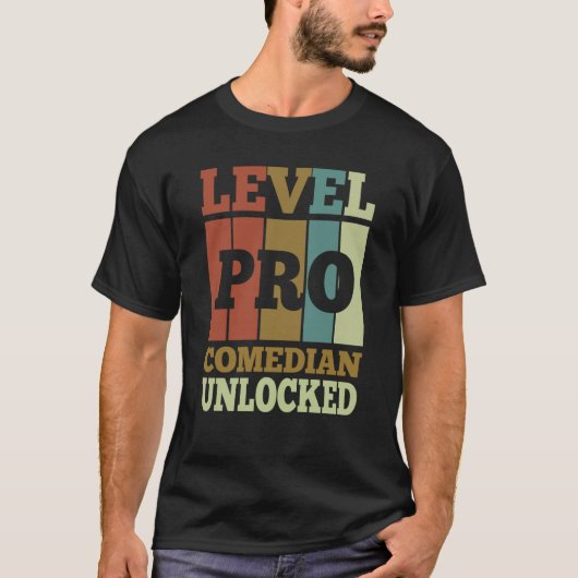 Comedian Pro Unlocked Vintage Style Unique Tシャツ (正面)