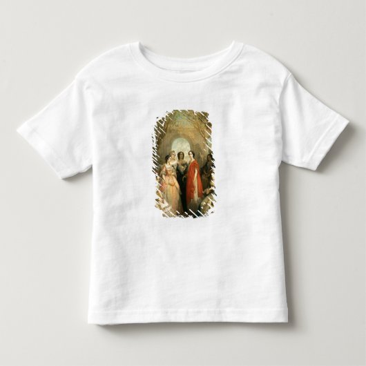 Comedie Francaiseの女性 トドラーTシャツ (正面)