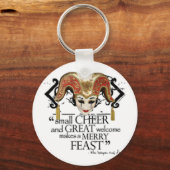 Comedy Of Errors Feast Quote キーホルダー (正面)