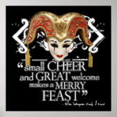 Comedy Of Errors Feast Quote ポスター (正面)