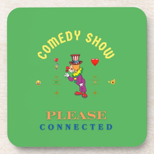 COMEDY SHOW  コースター (正面)