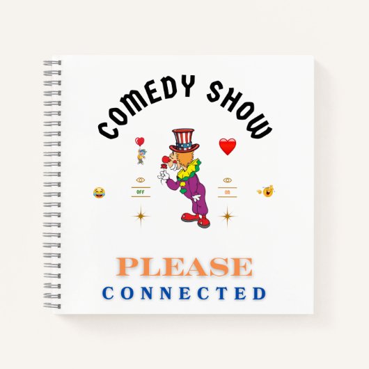 COMEDY SHOW ノートブック (正面)