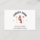 COMEDY SHOW  名刺 (正面)