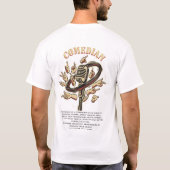 Comedy Vibes Tシャツ (裏面)