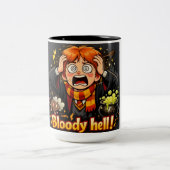 Comedy Wizard Drinking Mug for Fantasy Lovers ツートーンマグカップ (中央)