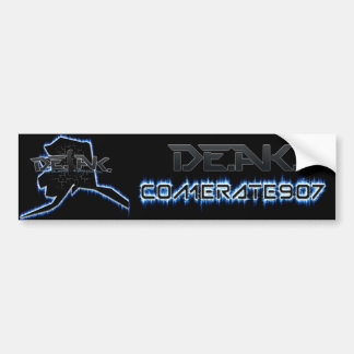 Comerate DEAKのステッカー バンパーステッカー