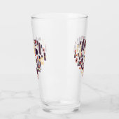 Comesticsのハート タンブラーグラス (左)