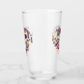 Comesticsのハート タンブラーグラス (右)