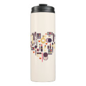 Comesticsのハート タンブラー (正面)