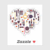 Comesticsハート シール (シート)