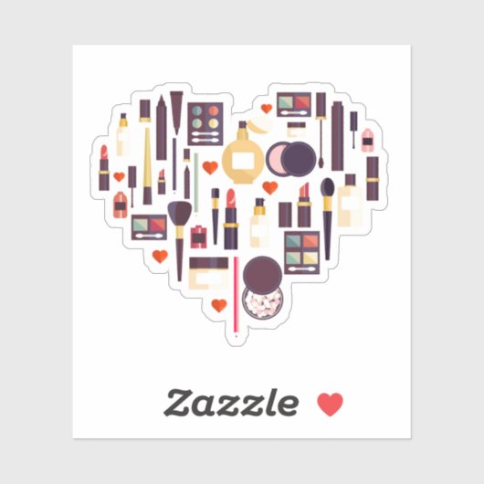 Comesticsハート シール (シート)