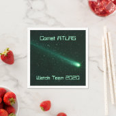 Comet ATLAS Watch Team 2020 スタンダードカクテルナプキン (インサイチュ)