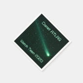 Comet ATLAS Watch Team 2020 スタンダードカクテルナプキン (角)