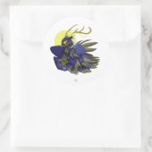 Comet Dark Fantasy Reindeer Collection Stickers  ラウンドシール (バッグ)