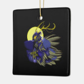 Comet- Dark Fantasy Reindeer Ornament Collection セラミックオーナメント (左)