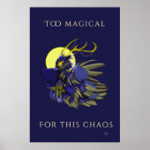 Comet Dark Fantasy Reindeer Poster ポスター (正面)