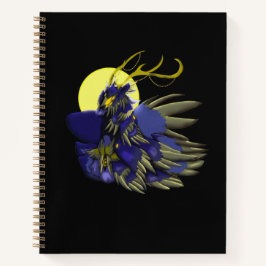 Comet Dark Fantasy Reindeer Spiral Notebook ノートブック