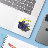 Comet Dark Fantasy Reindeer Vinyl Sticker シール (ノートパソコンとiPhone)