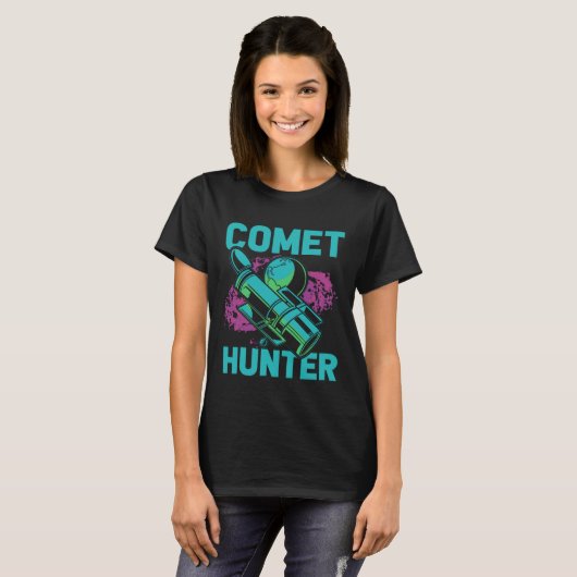 Comet Hunter I Astronomy Tシャツ (正面フル)