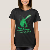 Comet Me Bro Green Comet C2022 E3 ZTF Tシャツ (正面)