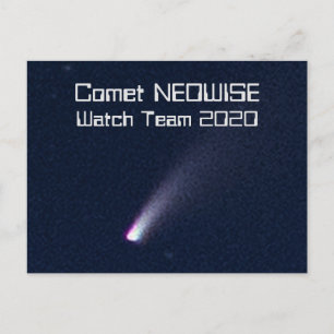 Comet NEOWISE Watch Team 2020 ポストカード
