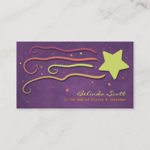 Comet Personal Mommy Calling Business Card コーリングカード