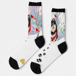 COMFORT AND JOY フィンランド・ラップフントのクルーソックス ソックス