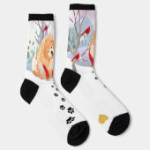 COMFORT AND JOY ラフチャウクルーソックス ソックス (右)