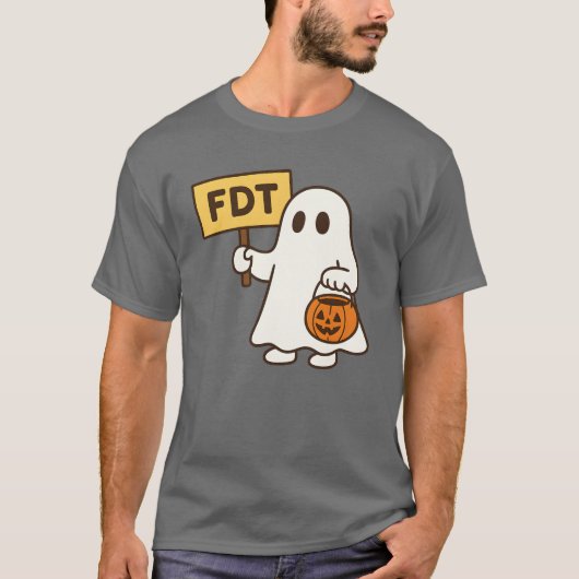 Comfort Colors ゴースト FDT Tシャツ (正面)