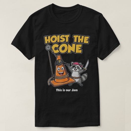 Comfort Colors® ホイスト・ザ・コーン Tシャツ (デザイン正面)