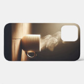 Comfort in a Cup - A Cozy Coffee Mug Phone Case Case-Mate iPhoneケース (裏面 (横))