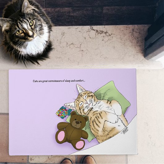 Comfort Kitty ドアマット