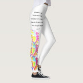 Comfort Meets Courage LK Logo Leggings  レギンス (右)