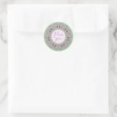 Comfortable and pretty classic round sticker ラウンドシール (バッグ)