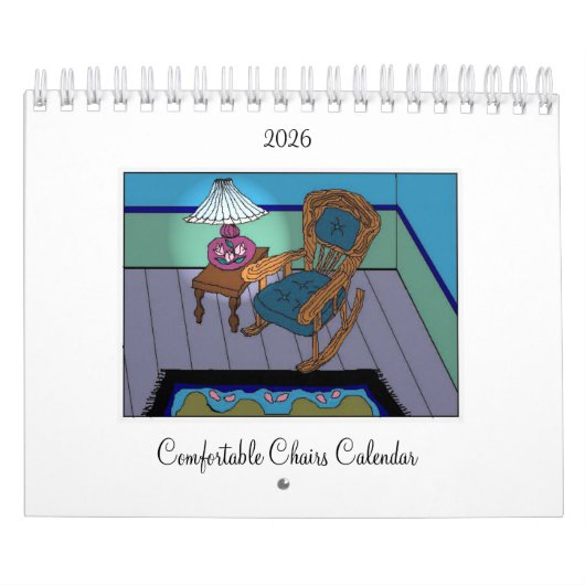 Comfortable Chairs Calendar カレンダー (カバー)