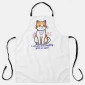 Comfortable & custom design cooking apron for both エプロン (正面)