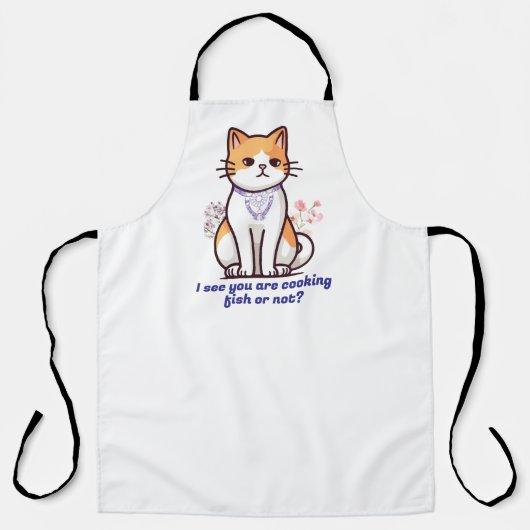 Comfortable & custom design cooking apron for both エプロン (正面)