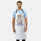 Comfortable & custom design cooking apron for both エプロン (着用した状態)