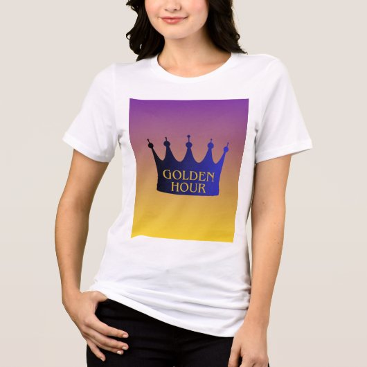 Comfortable tee shirt for casual wear トライブレンドＴシャツ (正面)