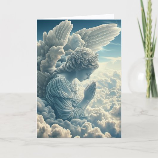 Comforting Angel Sympathy カード (正面)