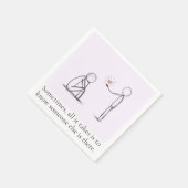 Comforting, Inspirational and Uplifting Quote スタンダードカクテルナプキン (角)