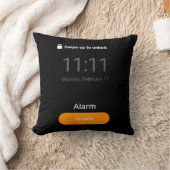 Comfy昼寝のPhone Screen Snoozeボタン クッション (ブランケット)