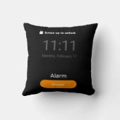 Comfy昼寝のPhone Screen Snoozeボタン クッション (裏面)